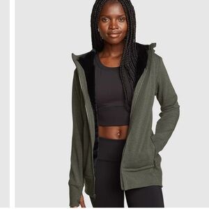 Eddy Bauer Cozy Cabin full zip hoodie size L